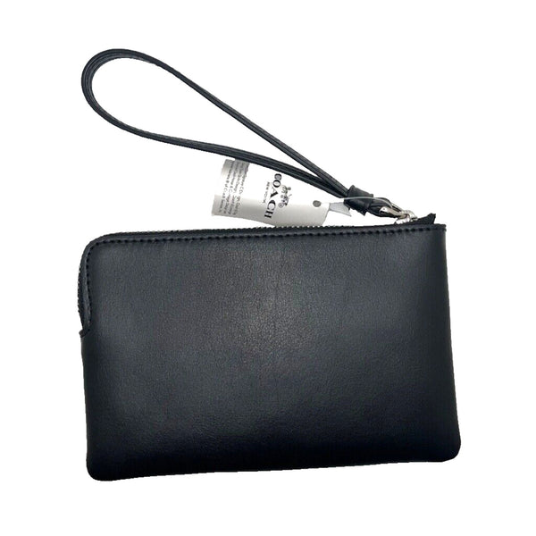 Coach Rainbow Corner Zip Wristlet Wallet F26938 Calf Leather NWT MSRP $95