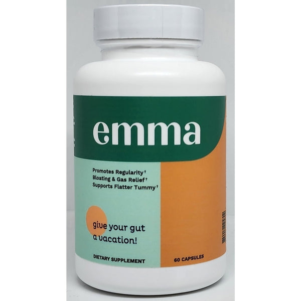 Emma by Enclave BioActives Gut Relief Capsules 60ct Digestive Support 27/28 X2
