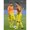 FC Barcelona Nike 2012 2013 Away Match Shorts Yellow Dri-FIT NWT Men's XL Rare