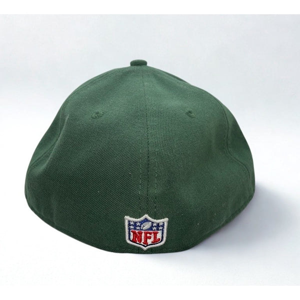 New York Jets Joe Tippmann Signed 59FIFTY Fitted Hat 7 3/4 Stadium Shadow Green