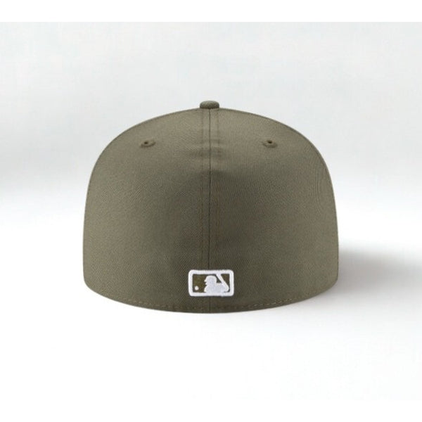New York Yankees New Era Olive 59FIFTY Fitted Hat Size 7 3/4 NWT
