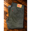 Levi’s 501 Jeans 42x30 Men White Oak Cone Denim Selvedge Olive Green Rare
