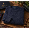 Polo Ralph Lauren Scotland Wool Cashmere Crewneck Sweater Large NWOT Rare