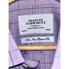 Charles Tyrwhitt Dress Shirt Non Iron Classic Fit Check Purple Men's 16.5/35