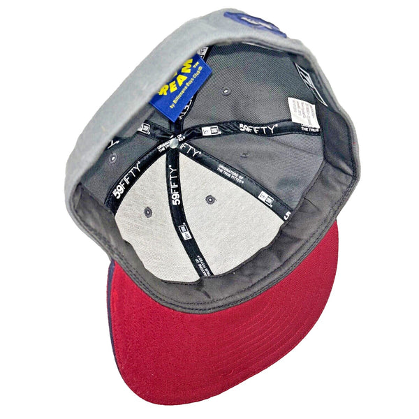 ICE CREAM BBC Mens Cones & Bones Logo Embroidered 6 Panel Flat Cap Hat Sz. 7 5/8