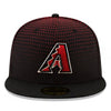 Arizona Diamondbacks New Era 59FIFTY MLB Authentic Game Hat 2017 Sz 7 1/2