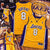 Los Angeles Lakers Kobe Bryant #8 Adidas NBA Swingman Jersey Sz M +2 Stitched
