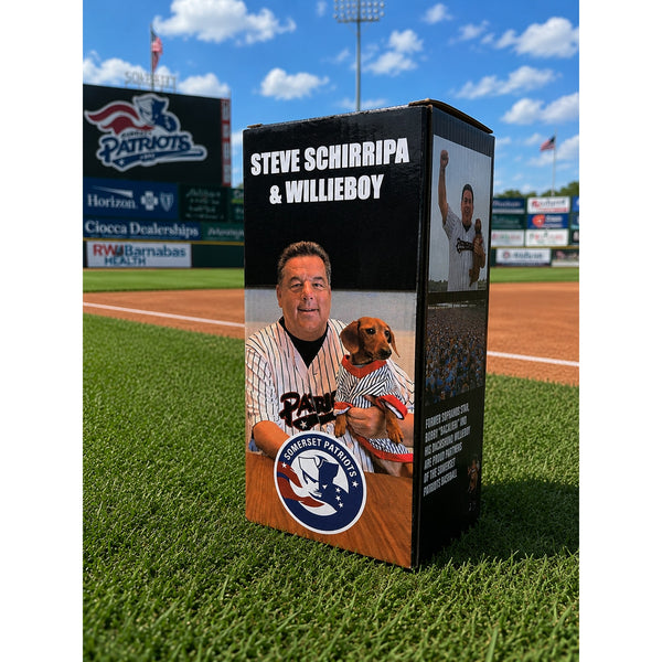 Sopranos Steve Schirripa Willie Boy Somerset Patriots SGA Bobblehead 5/31/25 NIB