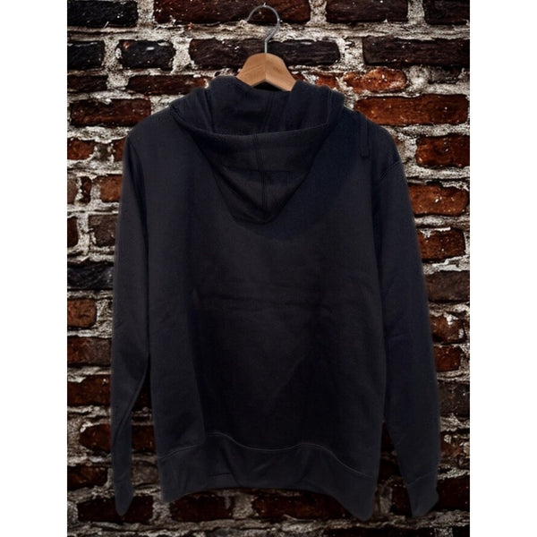 Muscle Monster Energy Shake Hoodie Mens M Black Full Zip Gym Fleece NWOT