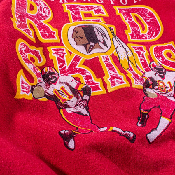 Washington Redskins Sweatshirt XL 90s NFL Made USA Red Gold Crewneck Vintage
