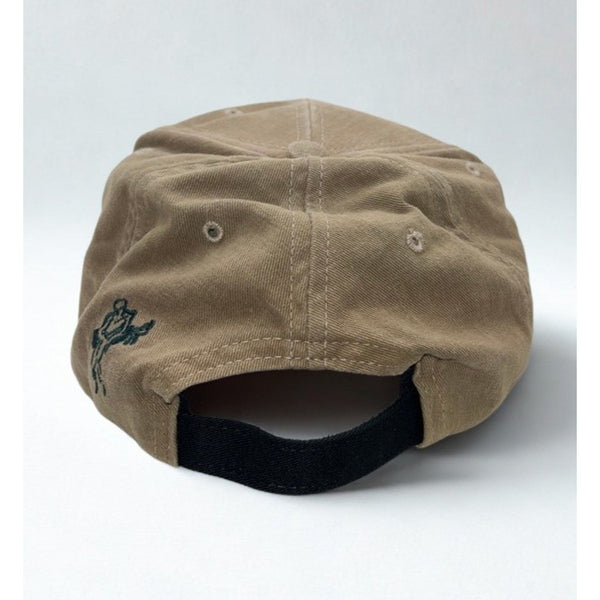 St Andrews Old Course Golf Hat Ashworth USA Tan Adjustable Strapback Vintage Cap