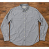 Taylor Stitch The Jack Parkway Stripe Shirt Men's 2XL 46 Organic Cotton Blue