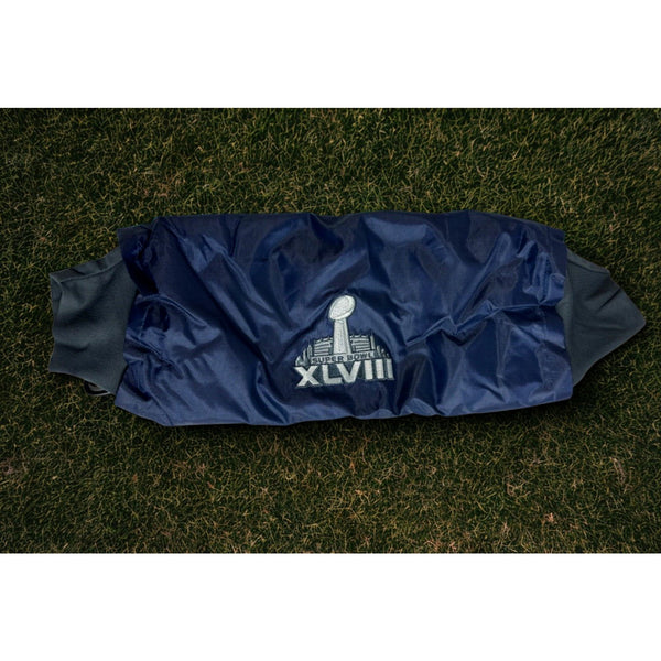 NFL Super Bowl XLVIII Hand Warmer Blue Adult Fleece Lined The Northwest NWOT