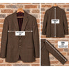 Isaia Napoli AquaCashmere Sport Coat 50 Windowpane Cashmere Silk Blazer Italy