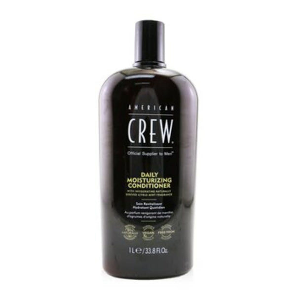 American Crew Daily Moisturizing Conditioner 33.8oz 1L Men Vegan Silicone-Free