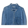 Banana Republic Shirt Mens Large Blue Denim Jean Pocket 90s Y2K USA VTG