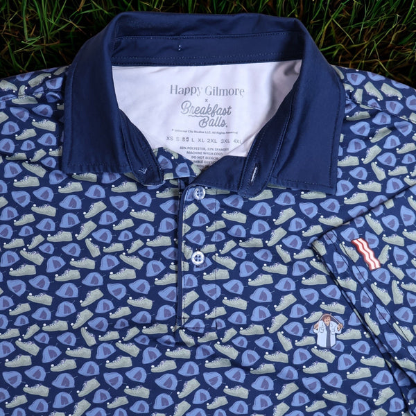 RSVLTS Happy Gilmore Nail Comes Out Next Week Polo Shirt XL Golf NWOT