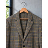 J. Peterman Plaid Linen Solotex Blazer Sport Coat Jacket Men's 42R NWOT