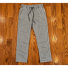 Faherty Essential Drawstring Pants Men's S Rugged Grey Organic Cotton Linen