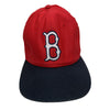 Boston Red Sox Snapback Hat Logo 7 MLB Cap Signed Inside Brim OSFA Vintage