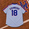 New York Mets Darryl Strawberry Mitchell & Ness Cooperstown Jersey USA Sz 56 2XL