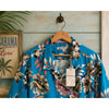 Tommy Bahama Jetties Beach Blooms Silk Blend Camp Shirt Blue 2XL NWT $148