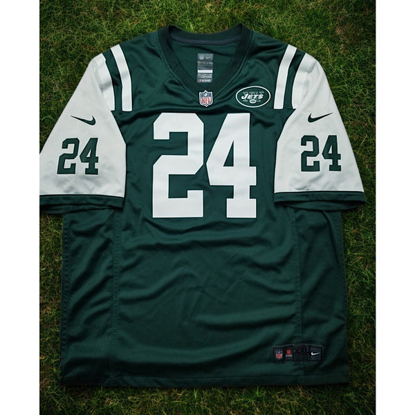 New York Jets Darrelle Revis #24 Jersey 2XL Nike NFL On Field Green NWOT