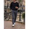 Scotch & Soda Mott Pants Men 34x32 Houndstooth Wool Blend Slim Fit Chino