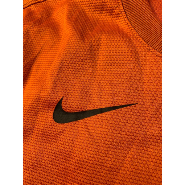 Netherlands 2012 Nike Authentic KNVB Holland Home Jersey Orange Sz S 447289-815