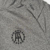 Barstool Sports x UNRL Crossover Hoodie Gray Performance Fleece Stretch Sz L EUC