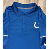 Indianapolis Colts Nike Dri-FIT Polo Shirt Men's XL Blue NFL Training NWOT