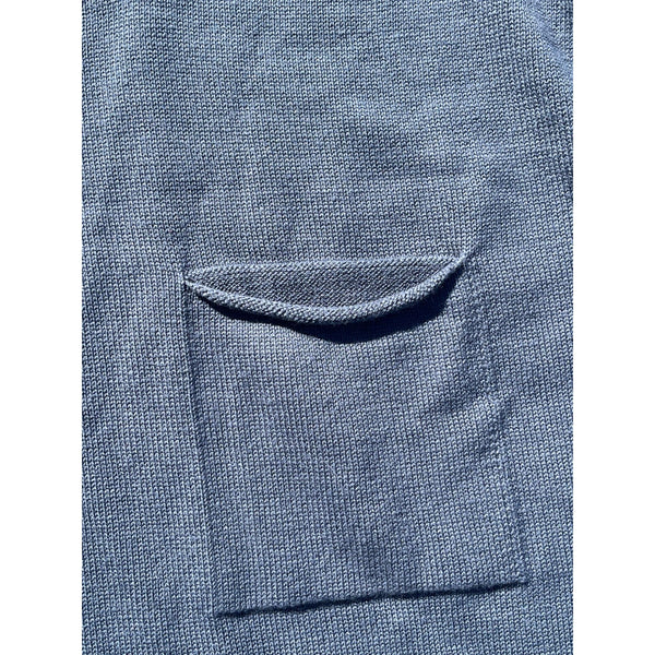 Long Wharf Supply Co. Newport SeaWell Pocket Roll Neck Crew Sweater Sz. XL Blue