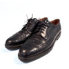 Polo Ralph Lauren Asher Wingtip Oxford Shoes Black Leather Italy Men's 9.5 D