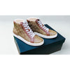 Coach Clip High Top Sneakers G5367 Sig PVC Khaki Saddle Women’s 10B NIB