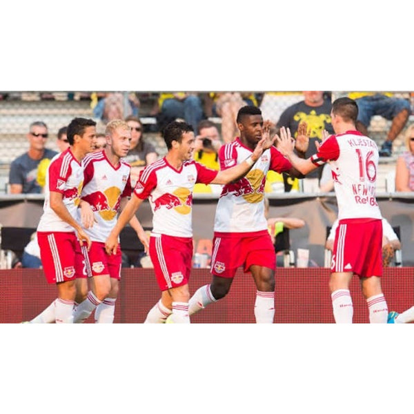 New York Red Bulls Adidas 2015-16 Home Jersey Shirt MLS Soccer Men's XL