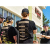 Chipotle Employee T Shirt For Real Ingredients Text Message Black Unisex L