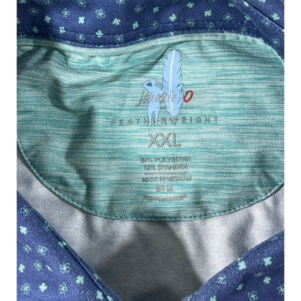 Johnnie-O Featherweight Polo 2XL Northampton GC Top O The Mornin