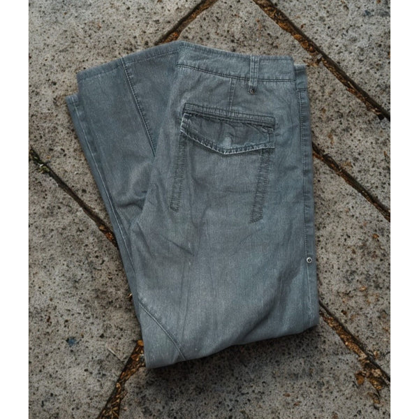 Caffeine NYC Downtown Skinny Jeans Army Fatigue Green 34x32 Vintage Rare EUC