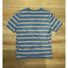 Faherty Brand Surfrider Stripe Tee Men’s Large Blue Pink Striped Pocket NWOT