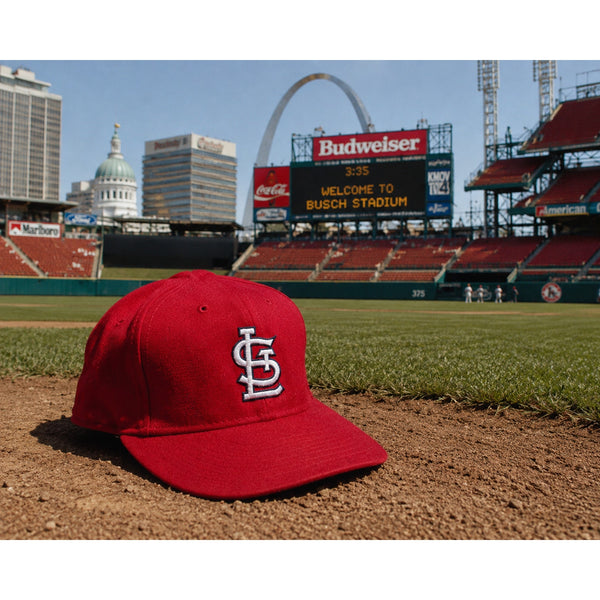 St Louis Cardinals New Era MLB Diamond Collection 7 3/4 USA Hat Vintage Wool
