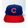 Chicago Cubs MLB New Era Snapback Hat Made In USA Wool Cap M/L 90’s Vintage