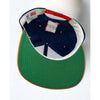 Syracuse University Orange Vintage 90s The Game Snapback Hat Navy Orange SU
