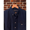 Polo Ralph Lauren Indigo Oxford Shirt Mens L Blue Button Down Cotton Casual