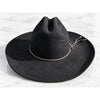 Milano Tuff Hedeman Roughstock 39 Cowboy Hat Black 6 7/8 XX Merino Wool USA