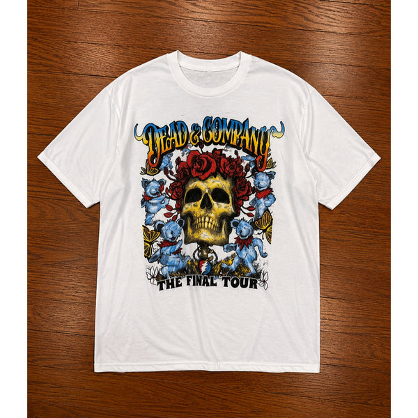 Grateful Dead Dead & Company Final Tour 2023 T-Shirt Men's L Authentic Tee