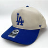 Los Angeles Dodgers 47 Brand Hitch Two Tone Natural Blue Snapback Hat OSFA NWT