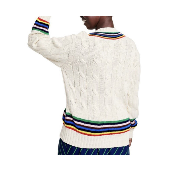 Rowing Blazers x Target Croquet Stripe Cable Knit Sweater Unisex XS NWT Sold Out