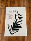 Herman Miller Collection Armin Hofmann 1962 Original Poster MOMA Swiss MCM