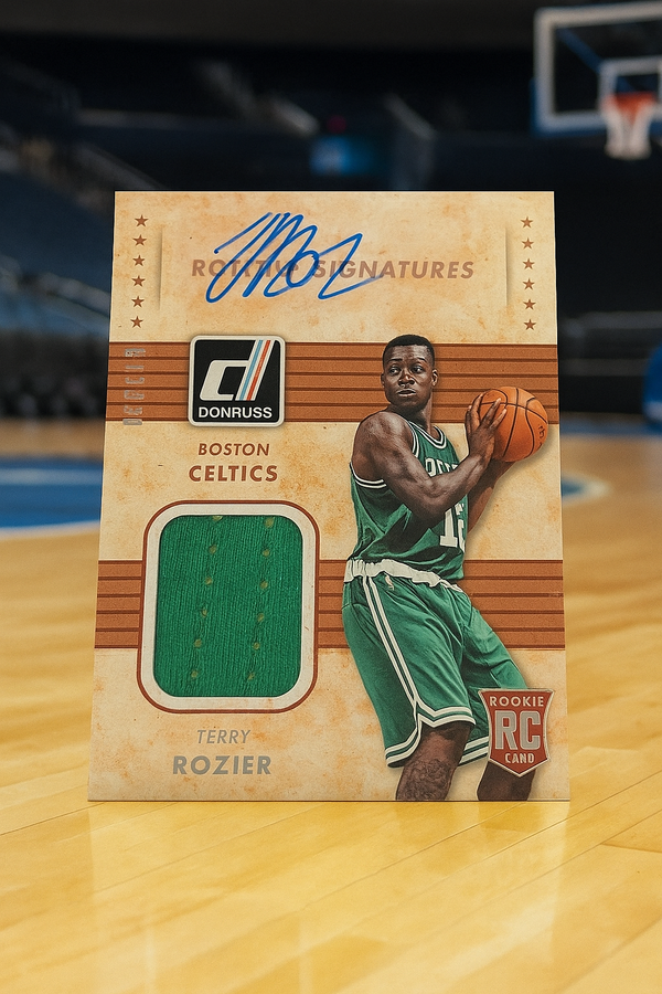 Terry Rozier 2015-16 NBA Panini Donruss Auto RC SSP #051/149 Patch