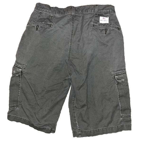 Polo Jeans Co Ralph Lauren Cargo Shorts 29 Freighter Gray Y2K Gorpcore
